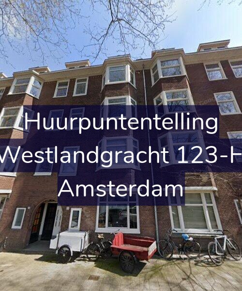 Foto gevel Huurpuntentelling voor Westlandgracht 123-H, Amsterdam