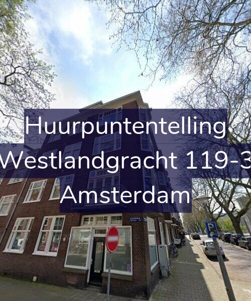 Foto gevel Huurpuntentelling voor Westlandgracht 119-3, Amsterdam