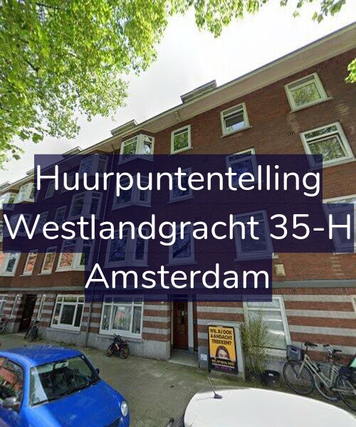 Foto gevel Huurpuntentelling voor Westlandgracht 35-H, Amsterdam