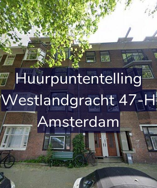 Foto gevel Huurpuntentelling voor Westlandgracht 47-H, Amsterdam