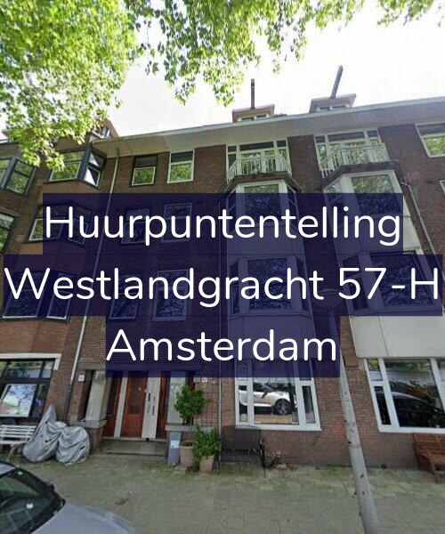 Foto gevel Huurpuntentelling voor Westlandgracht 57-H, Amsterdam