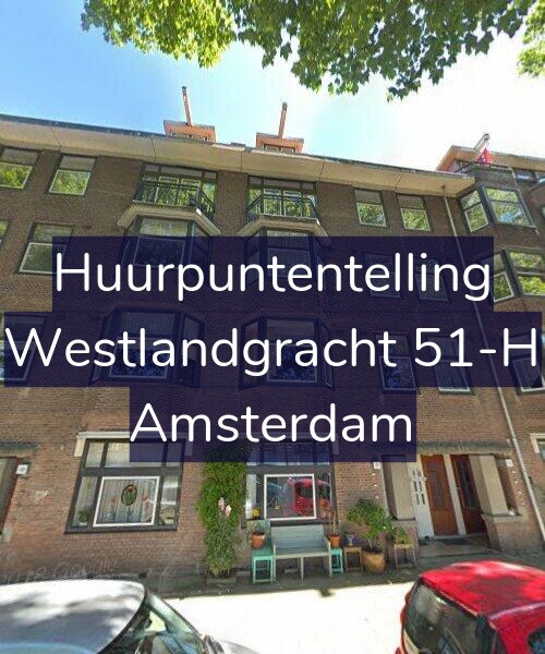 Foto gevel Huurpuntentelling voor Westlandgracht 51-H, Amsterdam