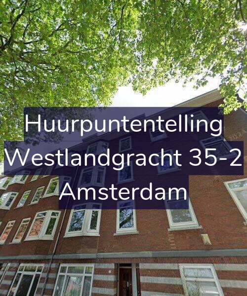 Foto gevel Huurpuntentelling voor Westlandgracht 35-2, Amsterdam