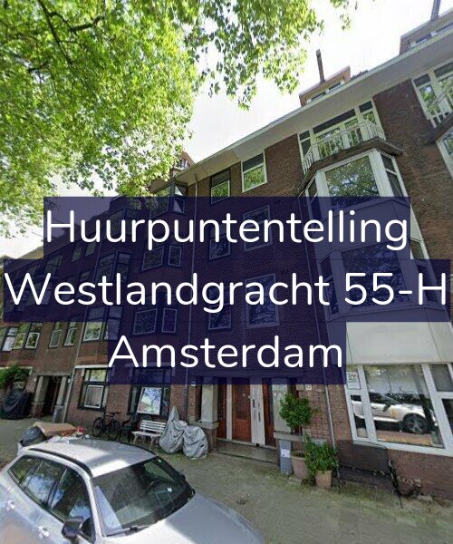 Foto gevel Huurpuntentelling voor Westlandgracht 55-H, Amsterdam