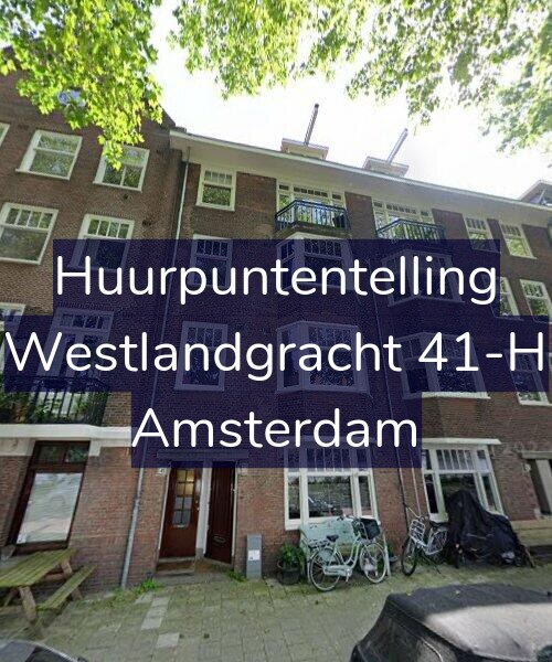 Foto gevel Huurpuntentelling voor Westlandgracht 41-H, Amsterdam