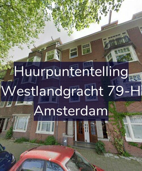 Foto gevel Huurpuntentelling voor Westlandgracht 79-H, Amsterdam