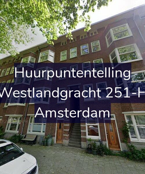 Foto gevel Huurpuntentelling voor Westlandgracht 251-H, Amsterdam