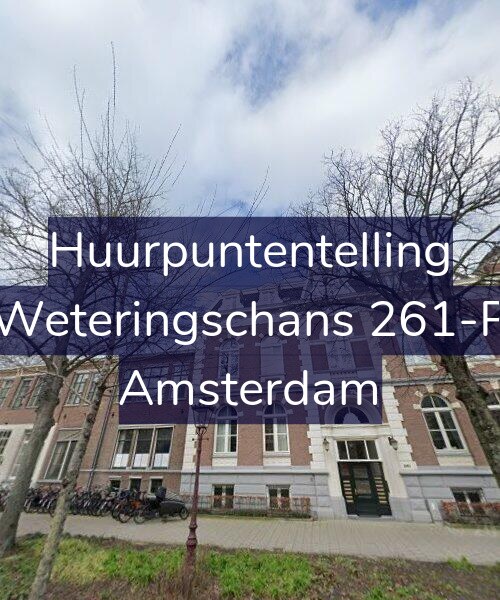 Foto gevel Huurpuntentelling voor Weteringschans 261-P, Amsterdam
