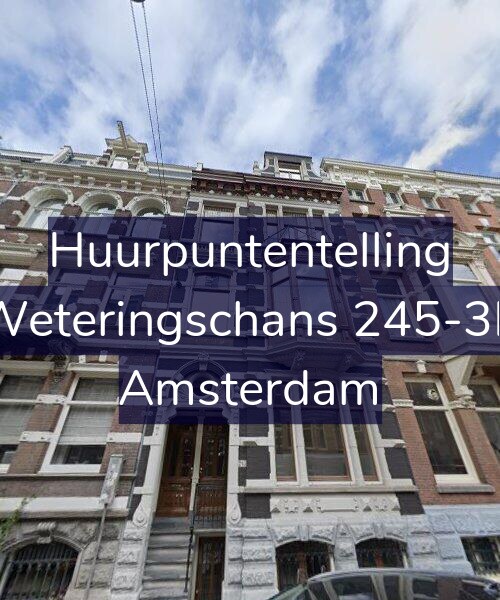 Foto gevel Huurpuntentelling voor Weteringschans 245-3B, Amsterdam