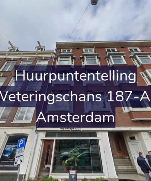 Foto gevel Huurpuntentelling voor Weteringschans 187-A4, Amsterdam