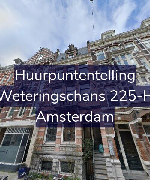 Foto gevel Huurpuntentelling voor Weteringschans 225-H, Amsterdam