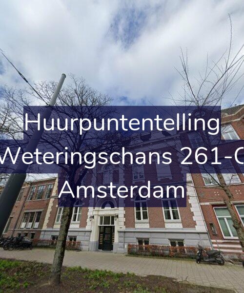 Foto gevel Huurpuntentelling voor Weteringschans 261-C, Amsterdam