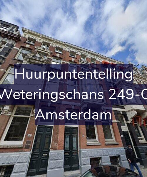 Foto gevel Huurpuntentelling voor Weteringschans 249-C, Amsterdam