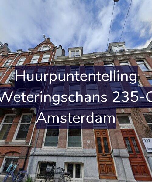 Foto gevel Huurpuntentelling voor Weteringschans 235-C, Amsterdam