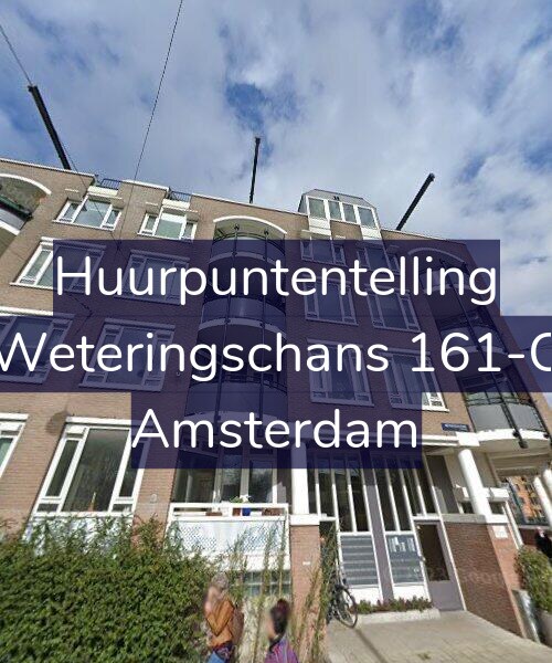 Foto gevel Huurpuntentelling voor Weteringschans 161-C, Amsterdam