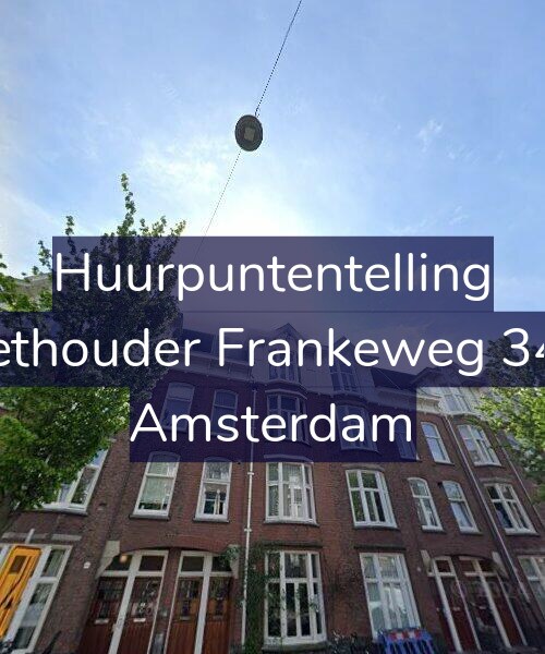 Foto gevel Huurpuntentelling voor Wethouder Frankeweg 34-3, Amsterdam