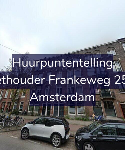 Foto gevel Huurpuntentelling voor Wethouder Frankeweg 25-H, Amsterdam