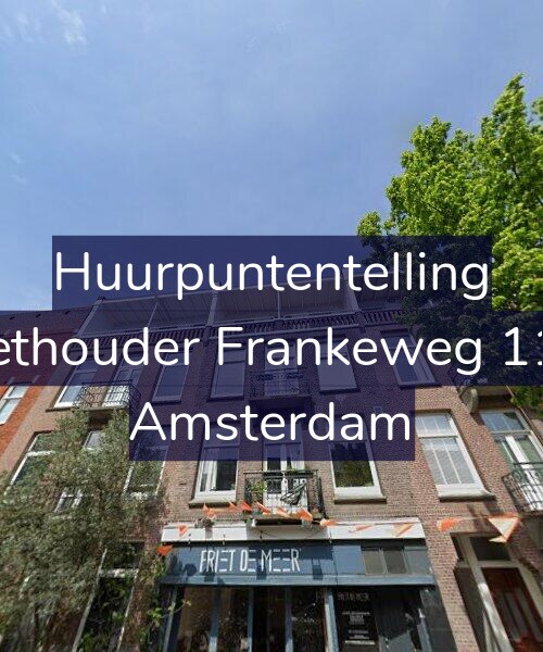 Foto gevel Huurpuntentelling voor Wethouder Frankeweg 11-2, Amsterdam
