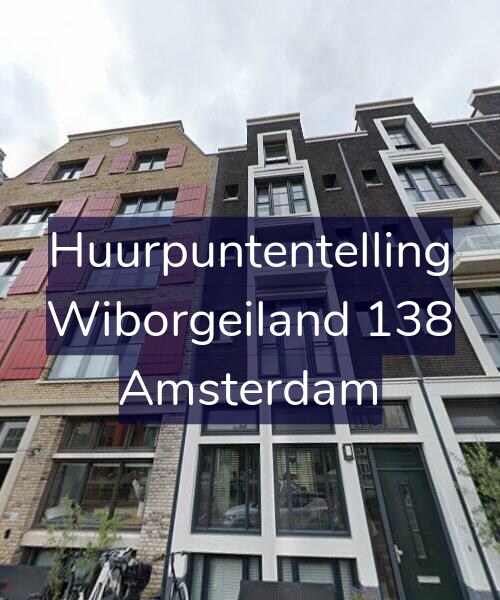 Foto gevel Huurpuntentelling voor Wiborgeiland 138, Amsterdam