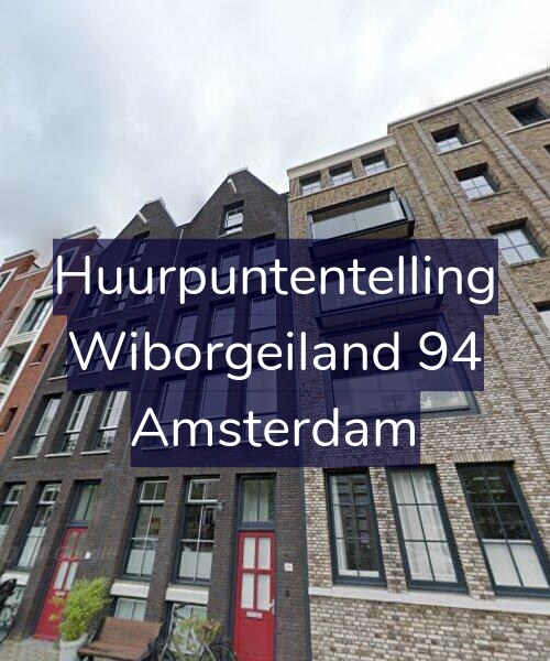 Foto gevel Huurpuntentelling voor Wiborgeiland 94, Amsterdam