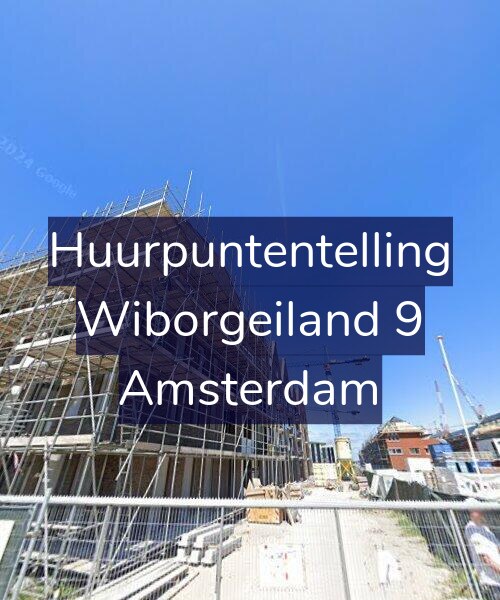 Foto gevel Huurpuntentelling voor Wiborgeiland 9, Amsterdam