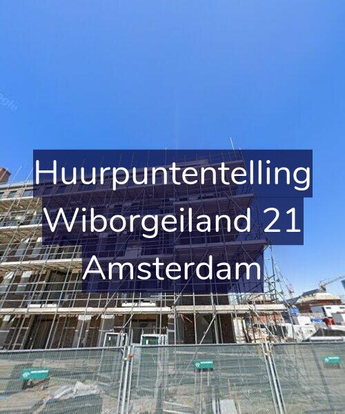 Foto gevel Huurpuntentelling voor Wiborgeiland 21, Amsterdam