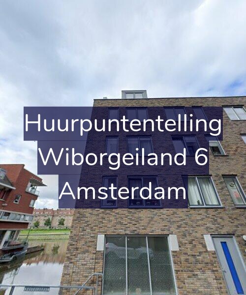 Foto gevel Huurpuntentelling voor Wiborgeiland 6, Amsterdam
