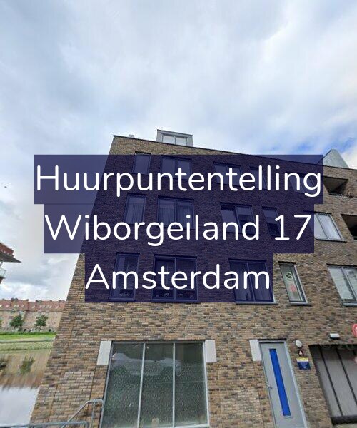 Foto gevel Huurpuntentelling voor Wiborgeiland 17, Amsterdam