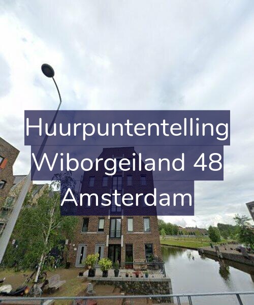 Foto gevel Huurpuntentelling voor Wiborgeiland 48, Amsterdam
