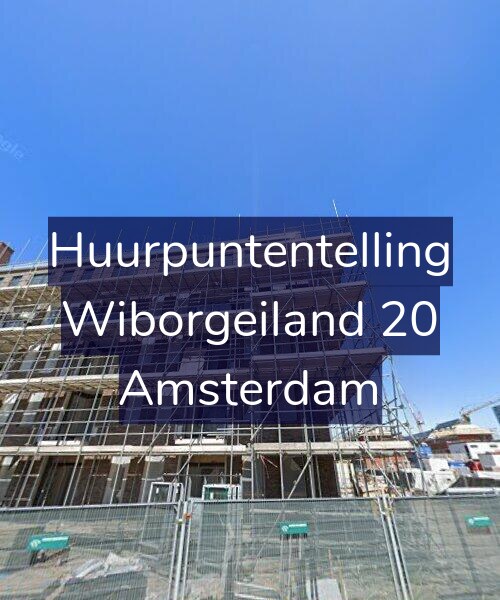 Foto gevel Huurpuntentelling voor Wiborgeiland 20, Amsterdam