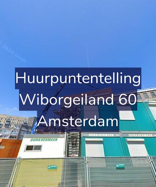 Foto gevel Huurpuntentelling voor Wiborgeiland 60, Amsterdam