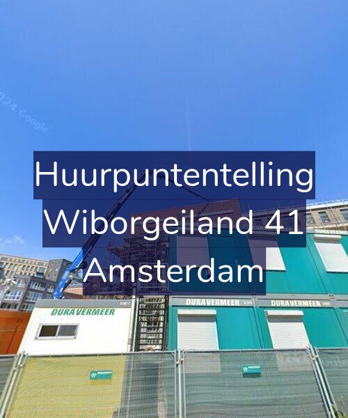 Foto gevel Huurpuntentelling voor Wiborgeiland 41, Amsterdam