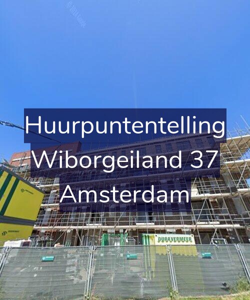 Foto gevel Huurpuntentelling voor Wiborgeiland 37, Amsterdam