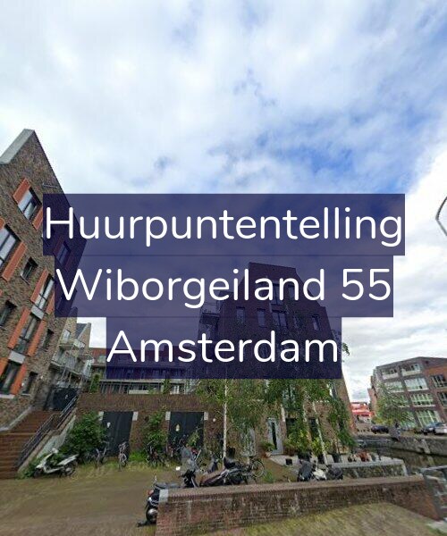 Foto gevel Huurpuntentelling voor Wiborgeiland 55, Amsterdam