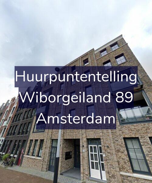 Foto gevel Huurpuntentelling voor Wiborgeiland 89, Amsterdam