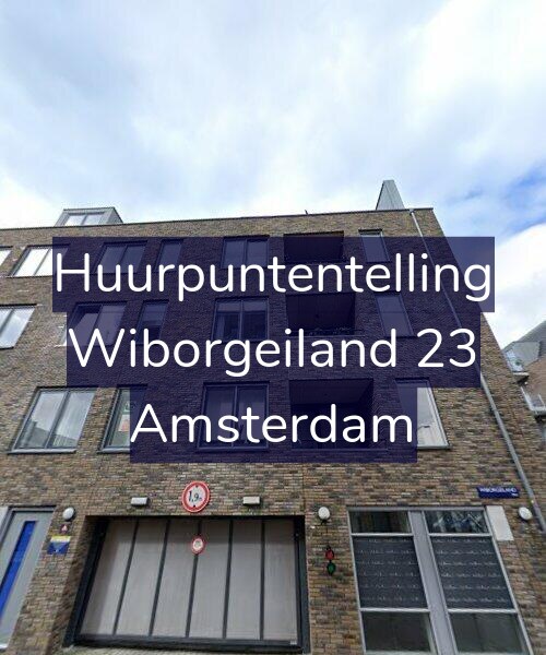 Foto gevel Huurpuntentelling voor Wiborgeiland 23, Amsterdam