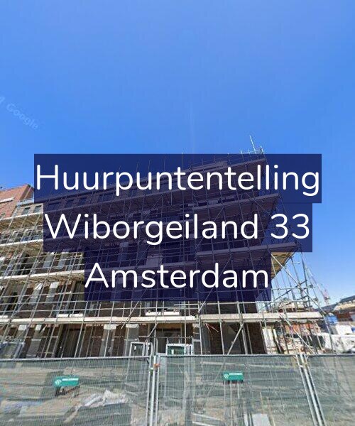 Foto gevel Huurpuntentelling voor Wiborgeiland 33, Amsterdam
