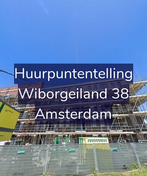 Foto gevel Huurpuntentelling voor Wiborgeiland 38, Amsterdam