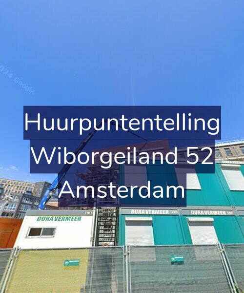 Foto gevel Huurpuntentelling voor Wiborgeiland 52, Amsterdam
