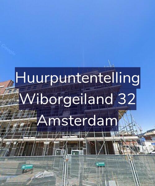 Foto gevel Huurpuntentelling voor Wiborgeiland 32, Amsterdam