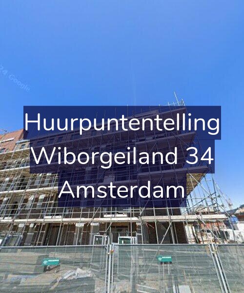 Foto gevel Huurpuntentelling voor Wiborgeiland 34, Amsterdam
