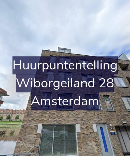Foto gevel Huurpuntentelling voor Wiborgeiland 28, Amsterdam