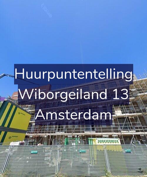 Foto gevel Huurpuntentelling voor Wiborgeiland 13, Amsterdam