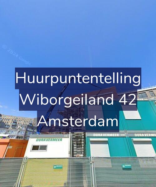 Foto gevel Huurpuntentelling voor Wiborgeiland 42, Amsterdam
