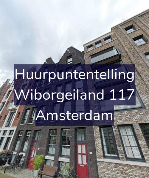 Foto gevel Huurpuntentelling voor Wiborgeiland 117, Amsterdam