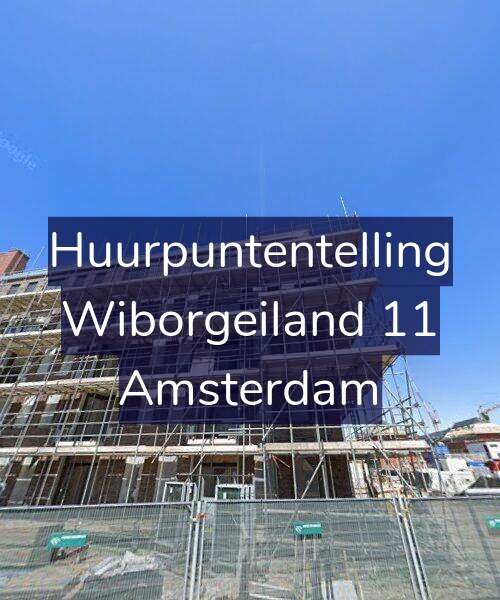 Foto gevel Huurpuntentelling voor Wiborgeiland 11, Amsterdam