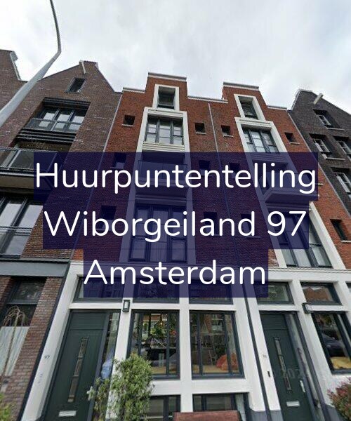 Foto gevel Huurpuntentelling voor Wiborgeiland 97, Amsterdam