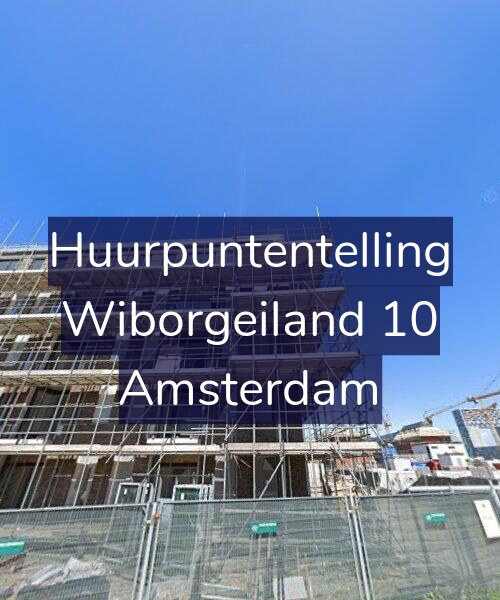 Foto gevel Huurpuntentelling voor Wiborgeiland 10, Amsterdam