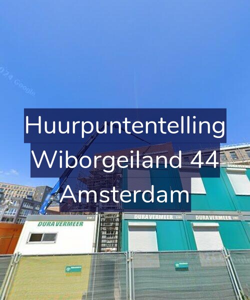 Foto gevel Huurpuntentelling voor Wiborgeiland 44, Amsterdam