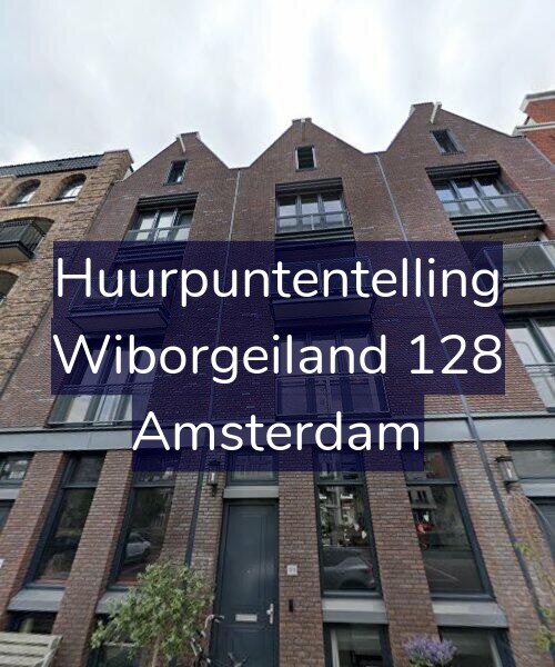 Foto gevel Huurpuntentelling voor Wiborgeiland 128, Amsterdam